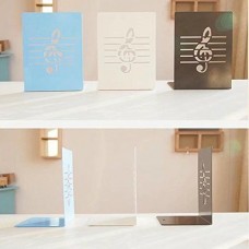 Music Metal Home Décor Bookends Fashion Creative Office Decoration   132630663872